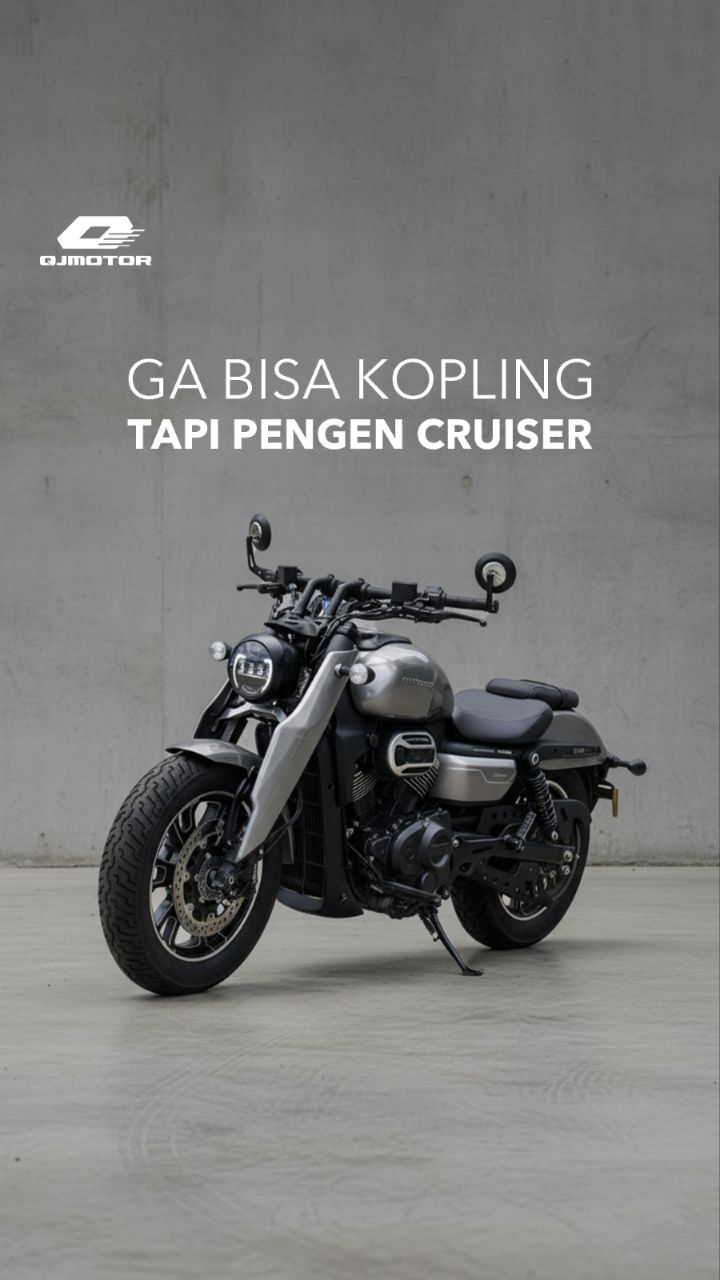 Nggak semua orang nyaman main kopling saat riding