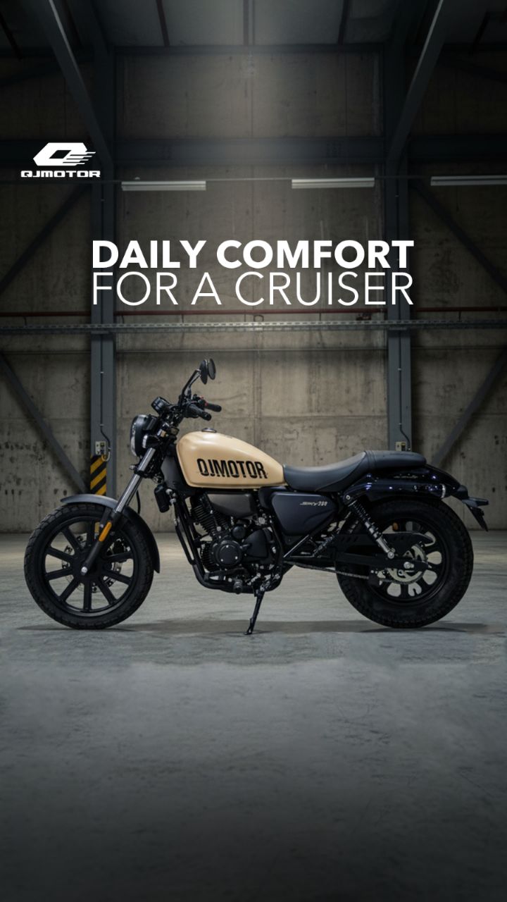 Cruiser harus gede biar keliatan keren SRV 200 hadir buat yang mau cruiser lebih ringan, lebih gampang dikontrol, dan tetap...