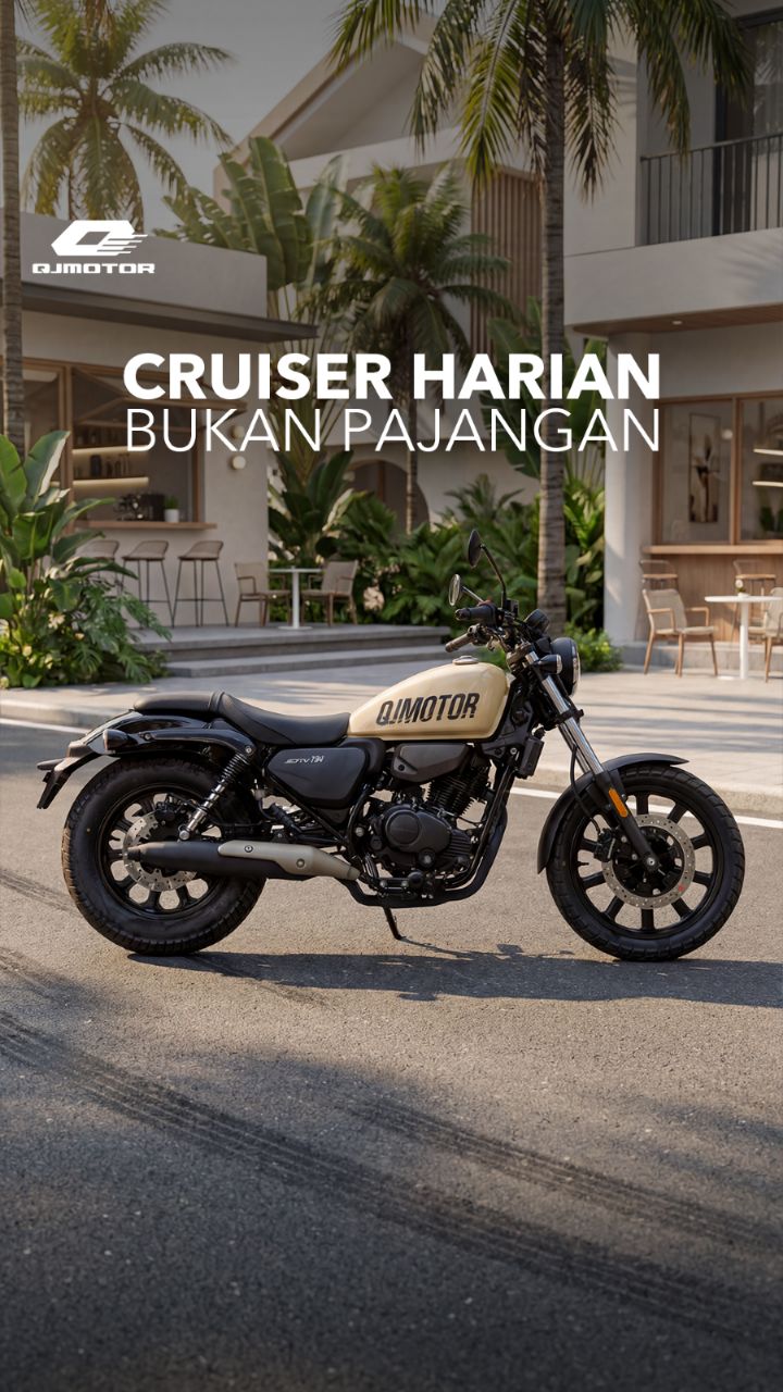 Motor keren tapi jarang dipakai SRV 200 hadir dengan balance antara gaya dan fungsi, enak dilihat tapi juga nyaman dipakai
