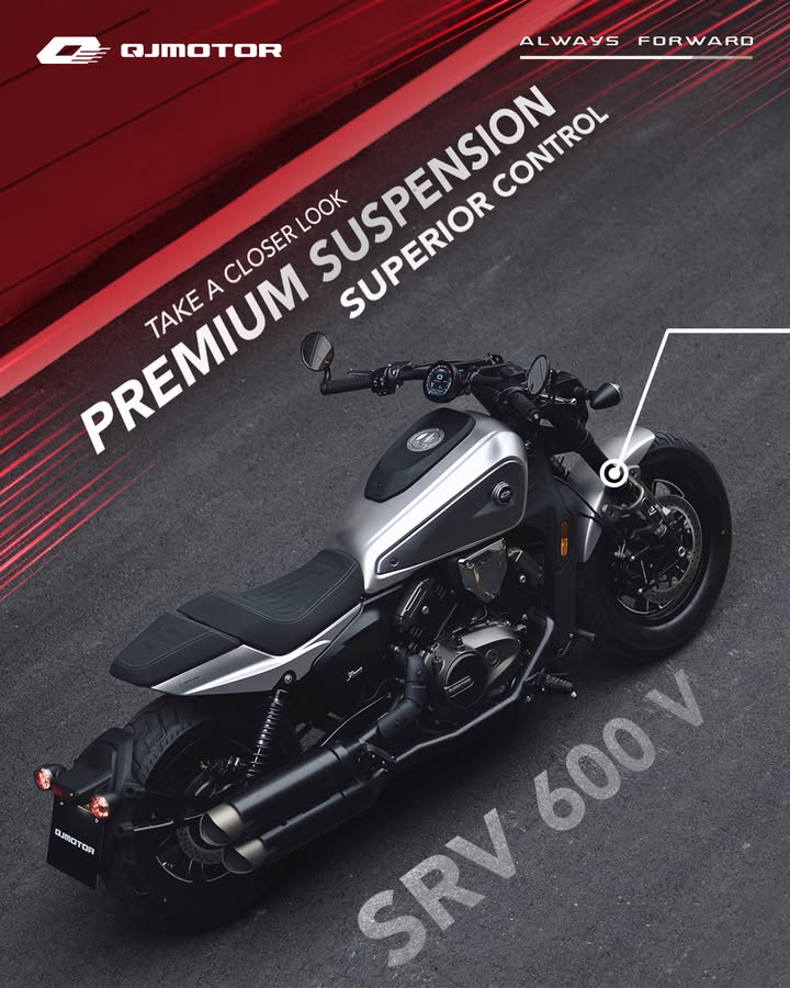 PREMIUM SUSPENSION. SUPERIOR CONTROL