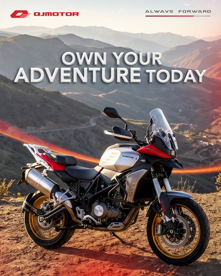 OWN YOUR ADVENTURE TODAY. Perjalanan jauh, jalur baru, hingga medan yang menantang bukan lagi hambatan