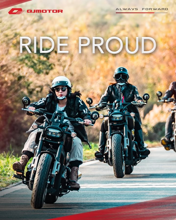 RIDE PROUD QJMOTOR SRV 600 V hadir bagi para pengendara yang menghargai kualitas premium, desain yang tak lekang oleh waktu...