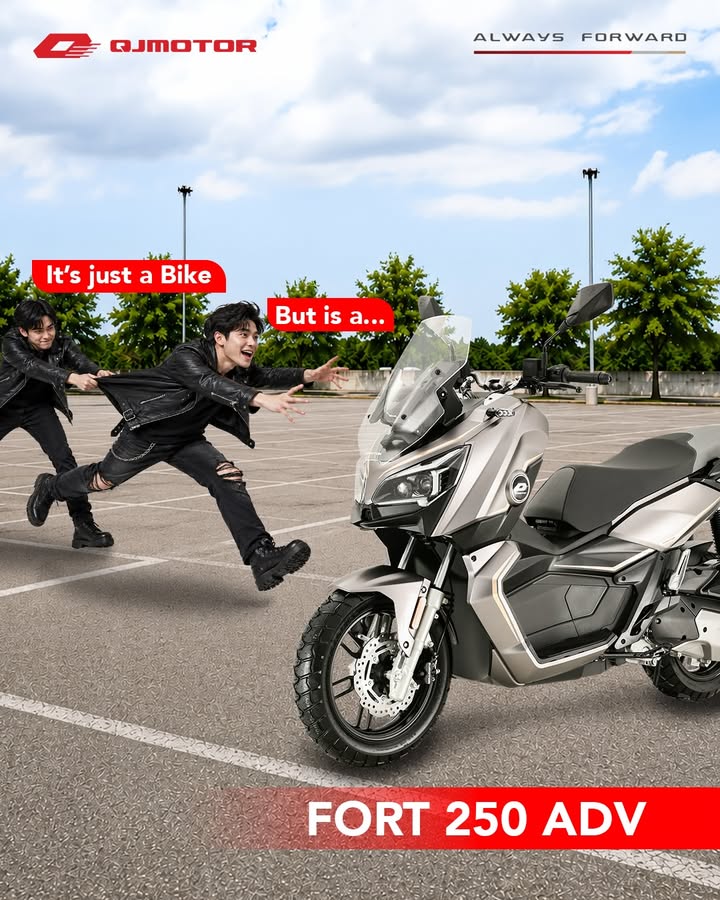 ITS NEVER JUST A BIKE, ITS A LIFESTYLE. Setiap motor QJMOTOR hadir dengan karakter yang berbeda