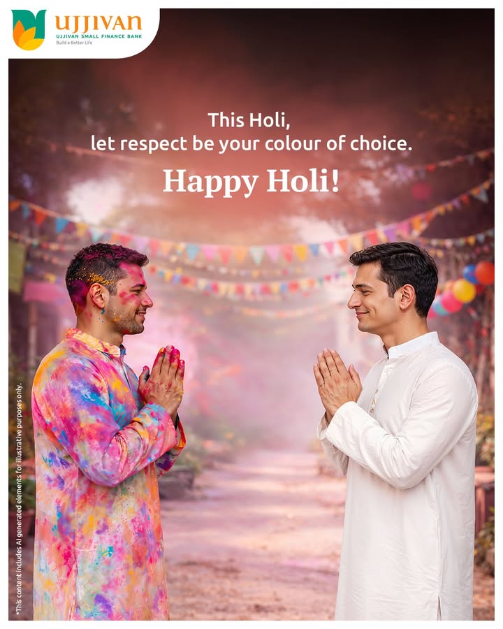 Not every smile needs colour. Not every celebration needs to be loud. This Holi, let respect be the colour we all wear
