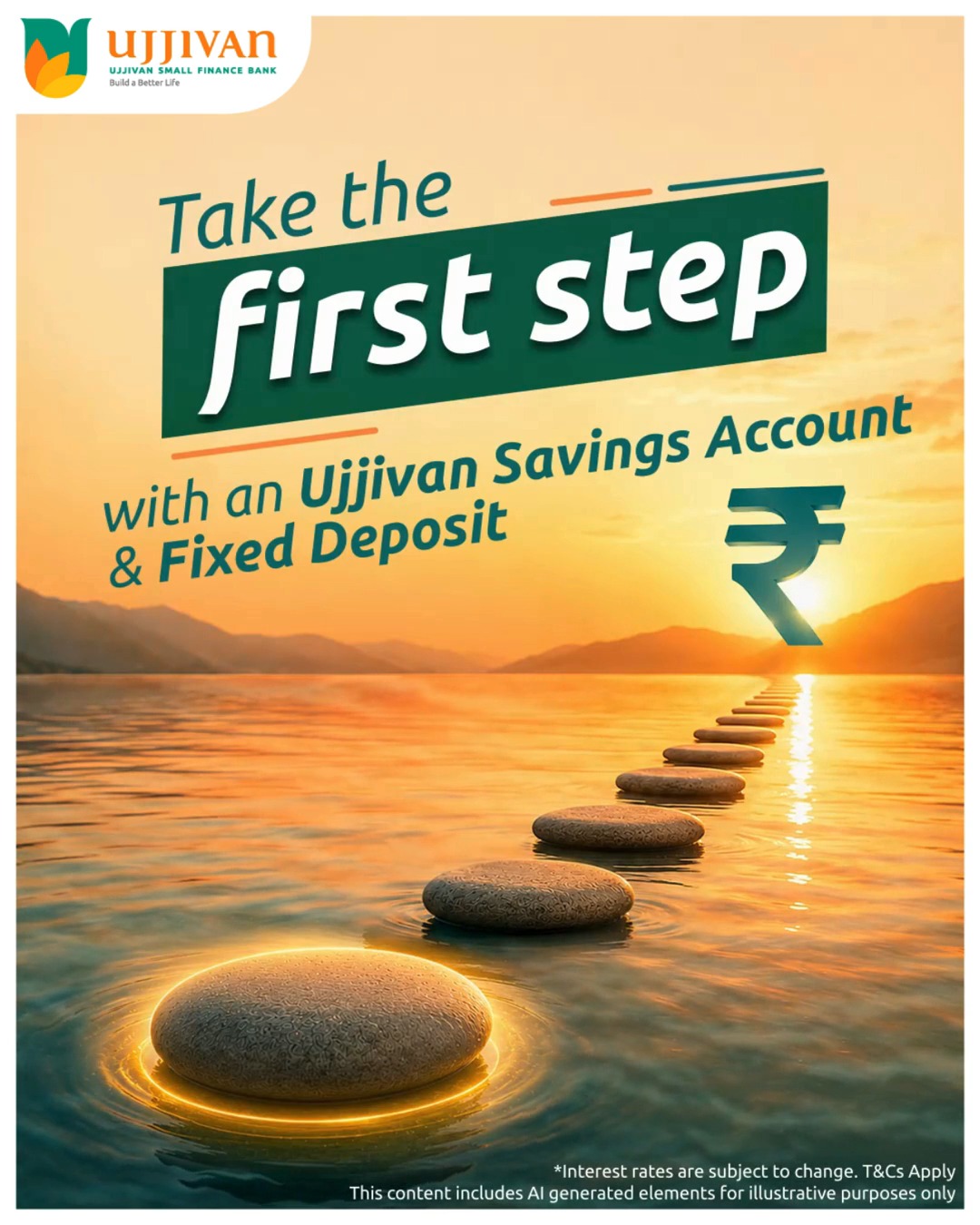 Wealth doesnt happen in a day. It grows with every small step you take towards a more secure tomorrow