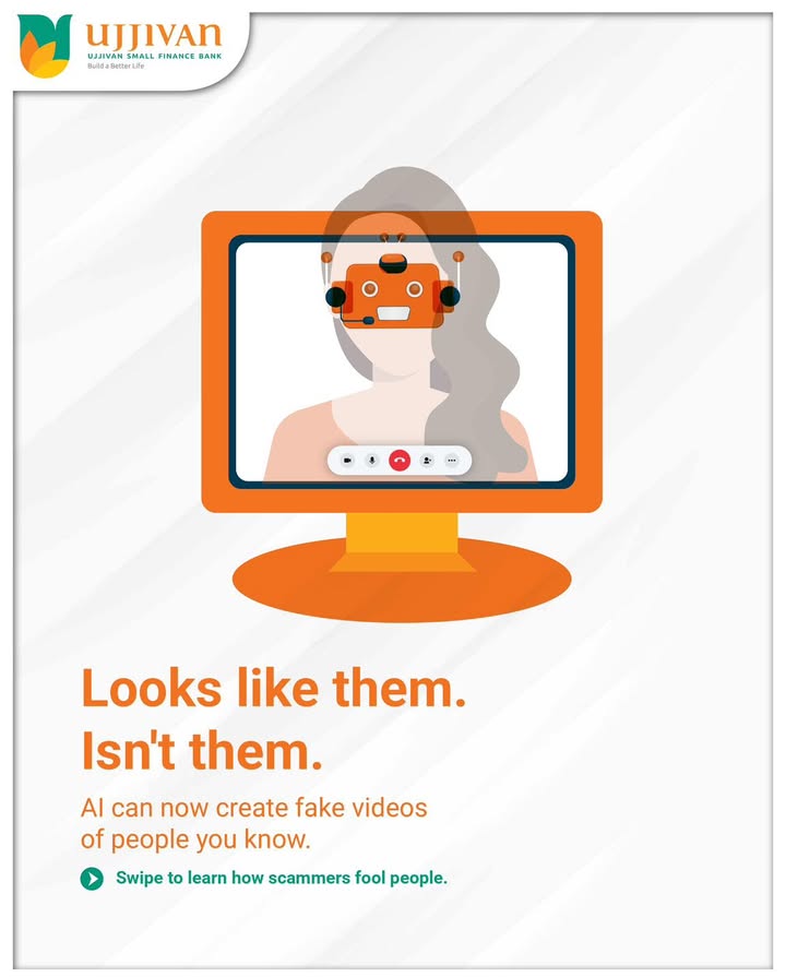 Seeing isnt always believing. With AI, even a familiar face or voice can be faked