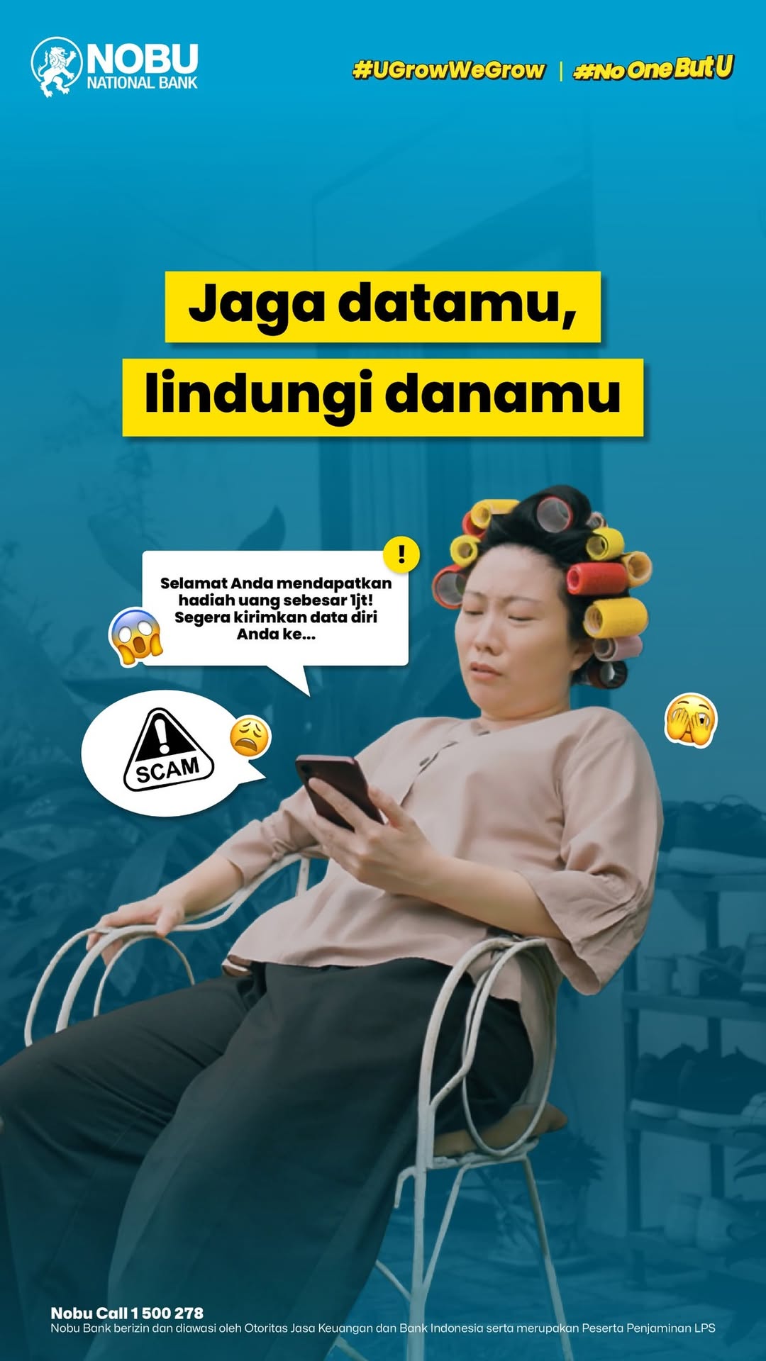 Tiba tiba ada artis yang video call dan bilang kamu menang hadiah Jangan langsung percaya Hati hati sekarang bu...