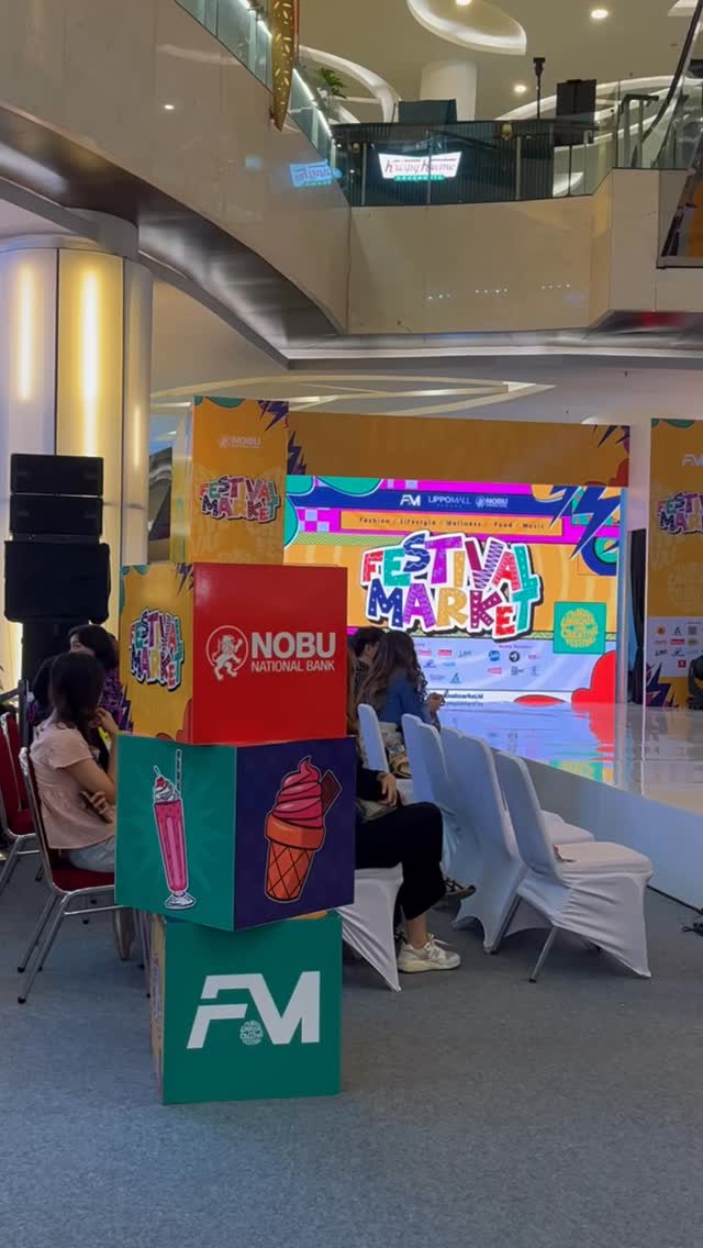 Mau weekend kalian lebih seru Datang ke Nobu Bank x Festival Market di Lippo Mall Kemang aja Kalian bisa beli barang...