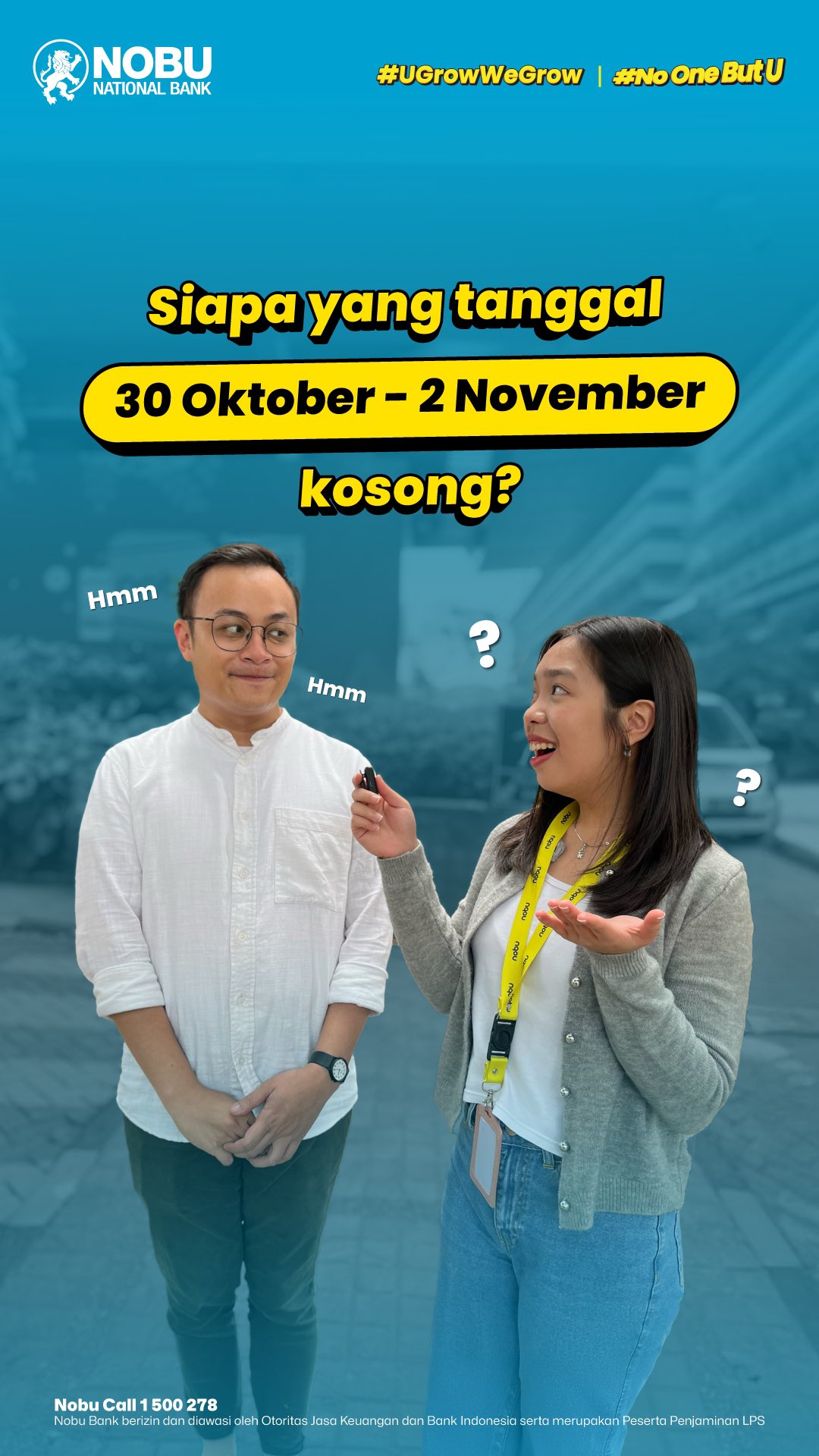 Weekend belum punya rencana Main aja ke Nobu Bank x Festival Market di Lippo Mall Kemang Buat kalian yang suka kulin...