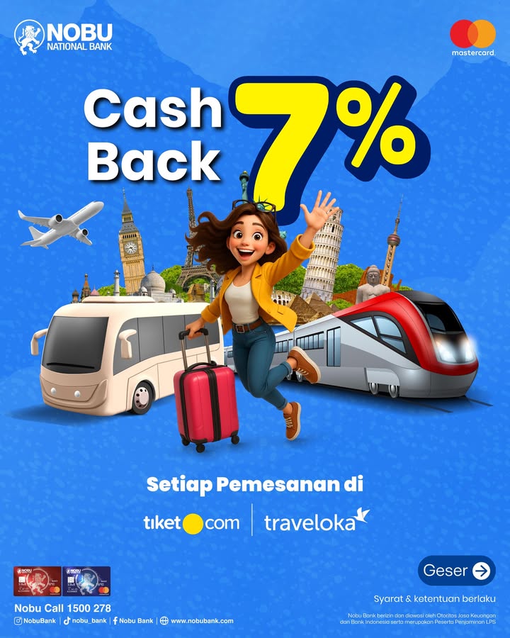 Mau liburan, tapi tetap hemat Bisa banget Pesan tiket dan hotel buat liburanmu di Tiket