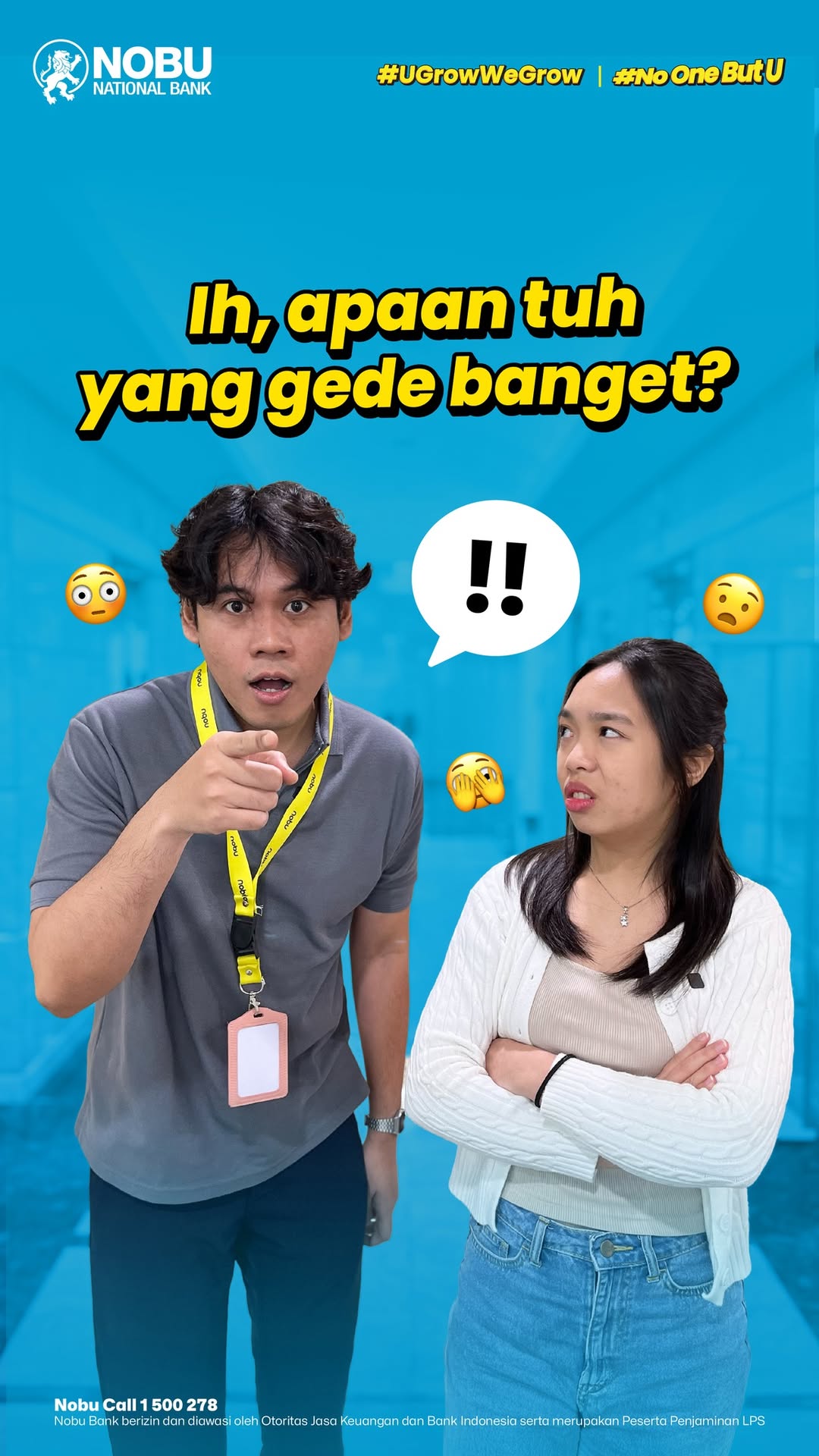 Ternyata omongan kakaknya beneran Memang gede Gede banget bonusnya kalau bunga tabungan Nobu GoMax Savings di nobu Go...