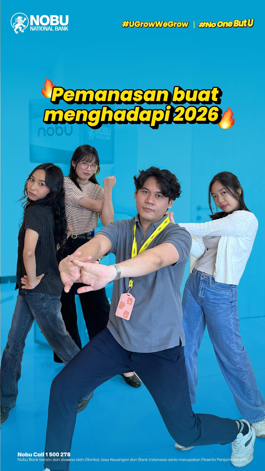 Awali 2026 dengan pemanasan dulu, guys Biar cita cita saldo minimal Rp100 juta ga cuma wacana