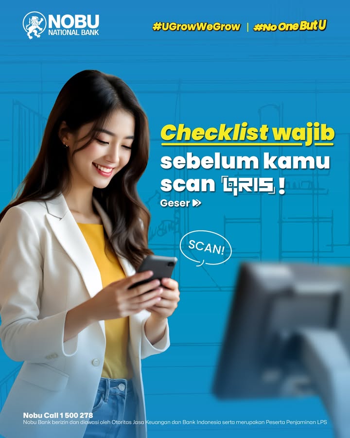 Buru buru bayar QRIS Eits Pastiin kamu udah cek checklist wajib ini sebelum bayar QRIS Sebagai konsumen maupun merch...