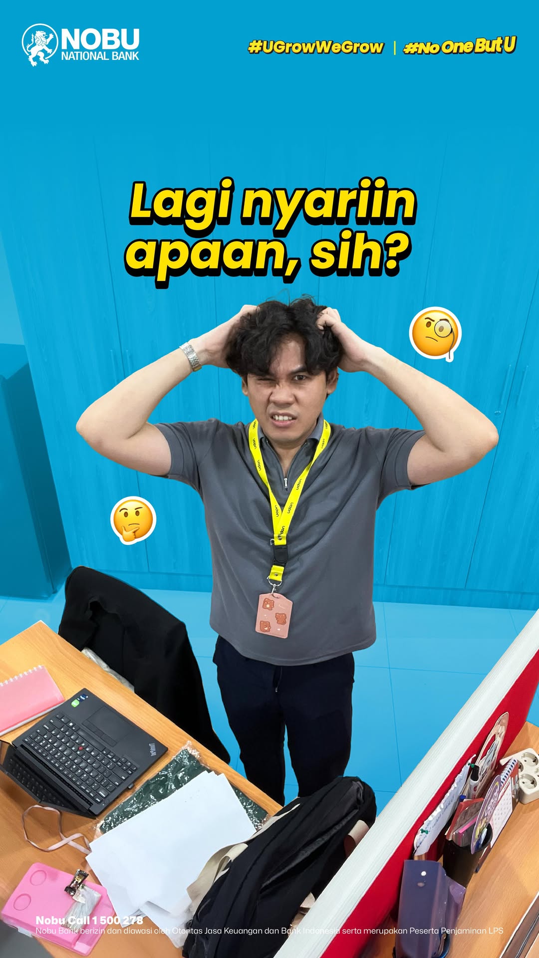 Dicariin ke sana sini, ga taunya di depan mata dong Si paling resolusi mulai investasi, tapi ga mulai mulai Padahal...