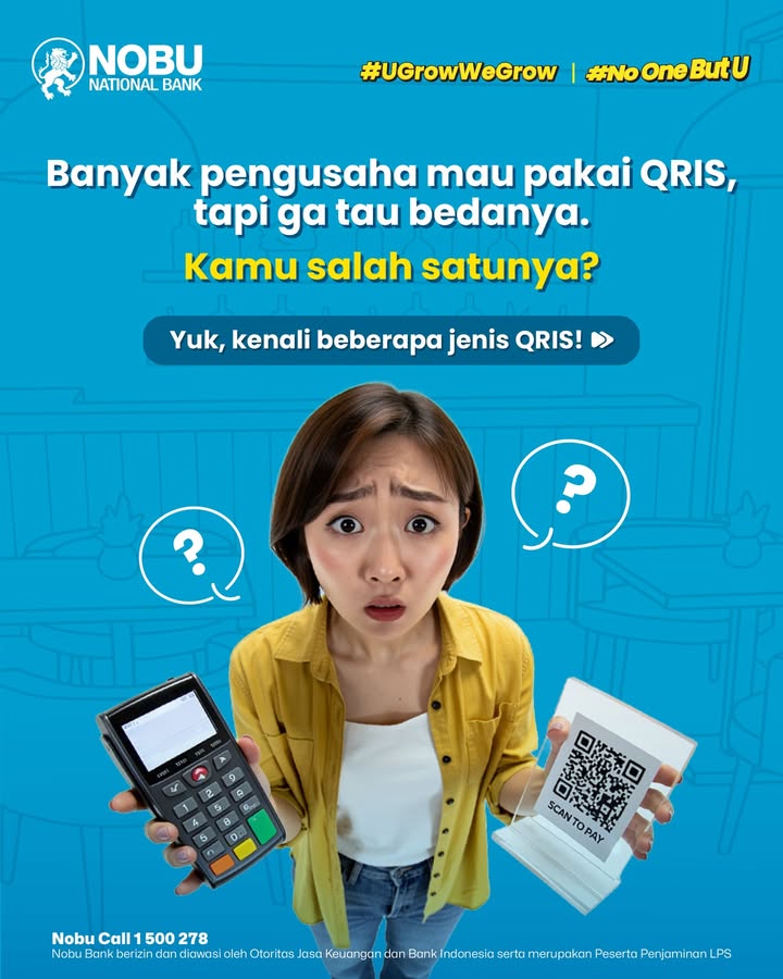 Mau coba pakai QRIS, tapi masih bingung bedanya Tenang Di atas Mino udah rangkumin beberapa jenis QRIS yang umum dipakai ...