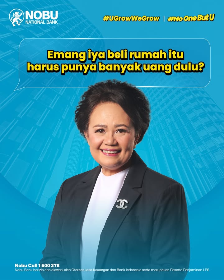Beli rumah harus punya banyak uang dulu Emang iya Ibu Juanita A
