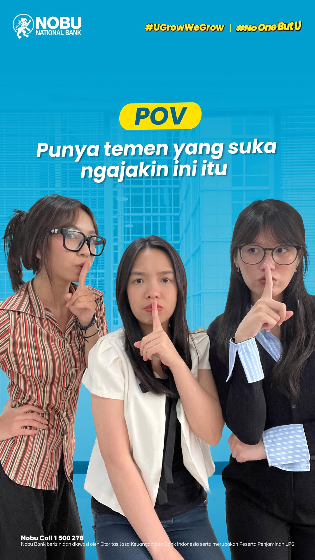  Asal jangan ditanya sama bestie rahasia kalian aman pokoknya Makanya Mino kasih tau kalian, kalau ngajakin teman buk...