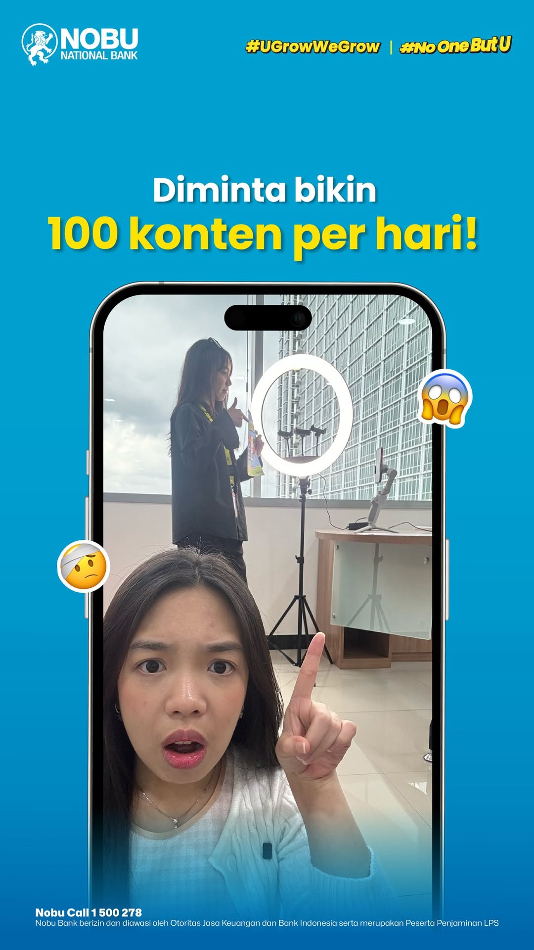 Mengejutkan Karyawan disuruh bikin 100 konten per hari Yang bener aja Tapi memang infonya penting, sih, kaya Nobu...