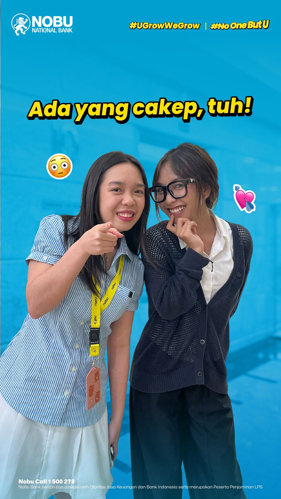 Memang yang cakep tuh langsung ketangkap radar Makanya yang jajan pakai QRIS di nobu Go juga langsung ketangkap