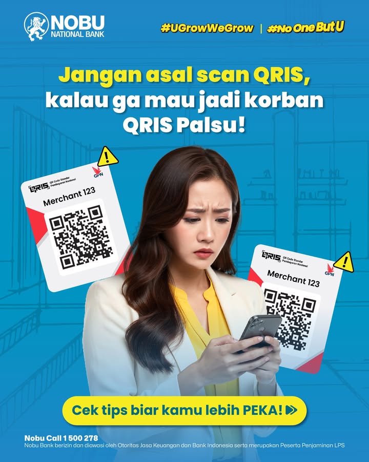AWAS Buru buru bayar QRIS, malah berujung jadi korban QRIS Palsu Makanya sebagai konsumen dan merchant harus sama sam...