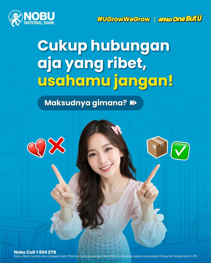 Hubungan ribet Masih bisa dikomunikasiin Usaha ribet Pelanggan bisa kabur Ga sedikit pengusaha masih keribet...