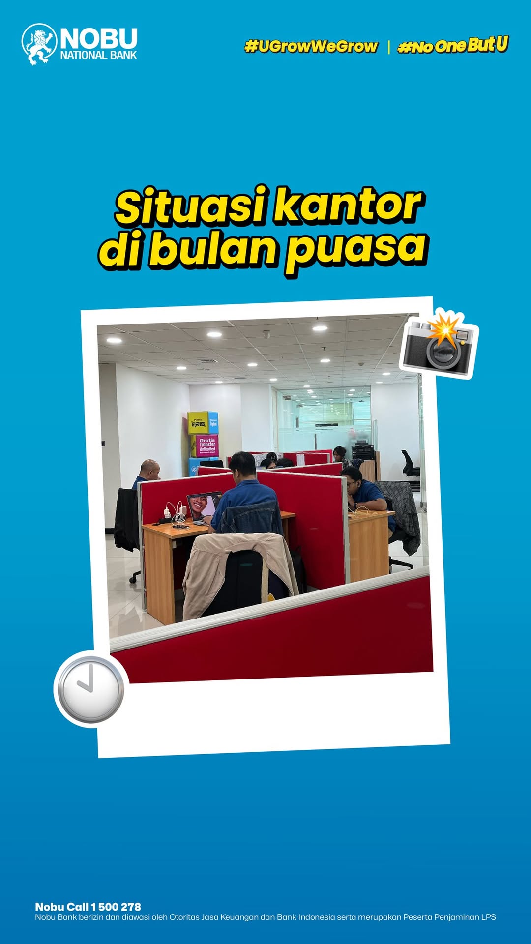 Valid kah, guys Kalau bulan puasa memang pengennya hemat energi sama uang, terus ditabung di Nobu GoMax Savings, deh
