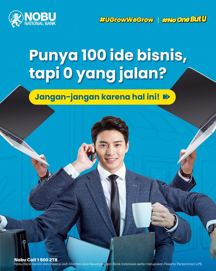 Ide bisnis banyak, tapi kenapa ga jalan jalan Jangan jangan kamu kejebak dalam analysis paralysis alias kebanyakan mi...