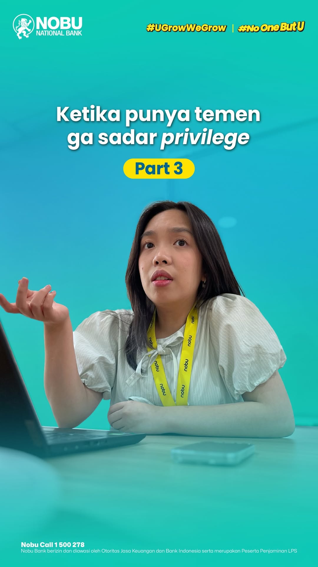 Dia lagi Plis ga semua yang bawa bekel dianterin supir, bisa bawa bekel aja udah syukur Yang pengen ikutan sledi...