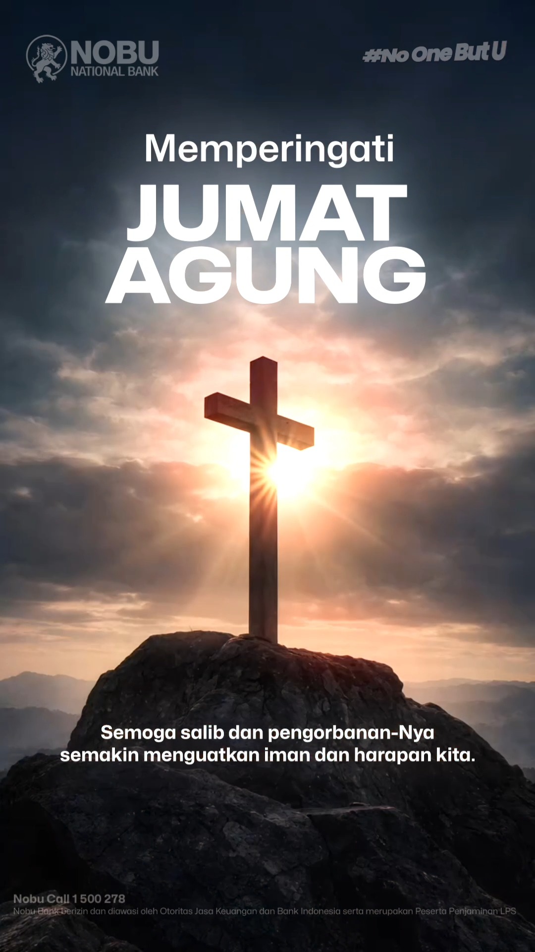 Dalam keheningan Jumat Agung, mari kita renungkan makna sejati dari kasih, pengorbanan, dan pengharapan