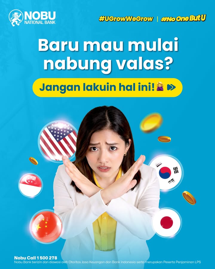 Baru mulai nabung valas Eitss, hati hati Ada beberapa hal yang ga boleh kalian lakuin sebagai pemula yang baru mau n...