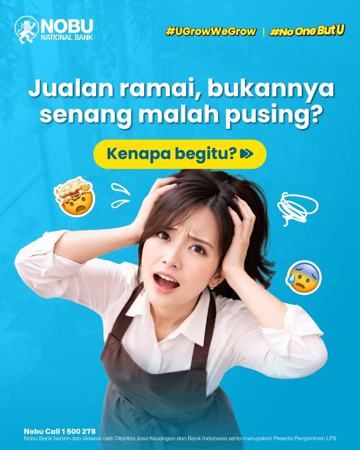 Jualan rame, bukannya senang malah pusing Yap, kadang hal kecil kaya kembalian, cek dana masuk, dan hitung cash manua...