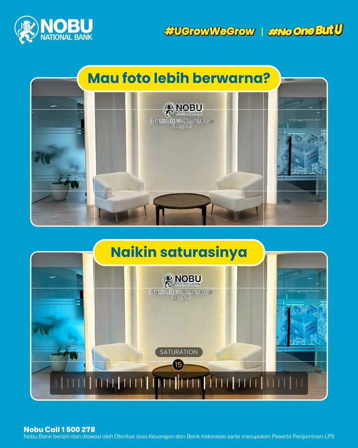 Foto kurang ini itu, tinggal edit