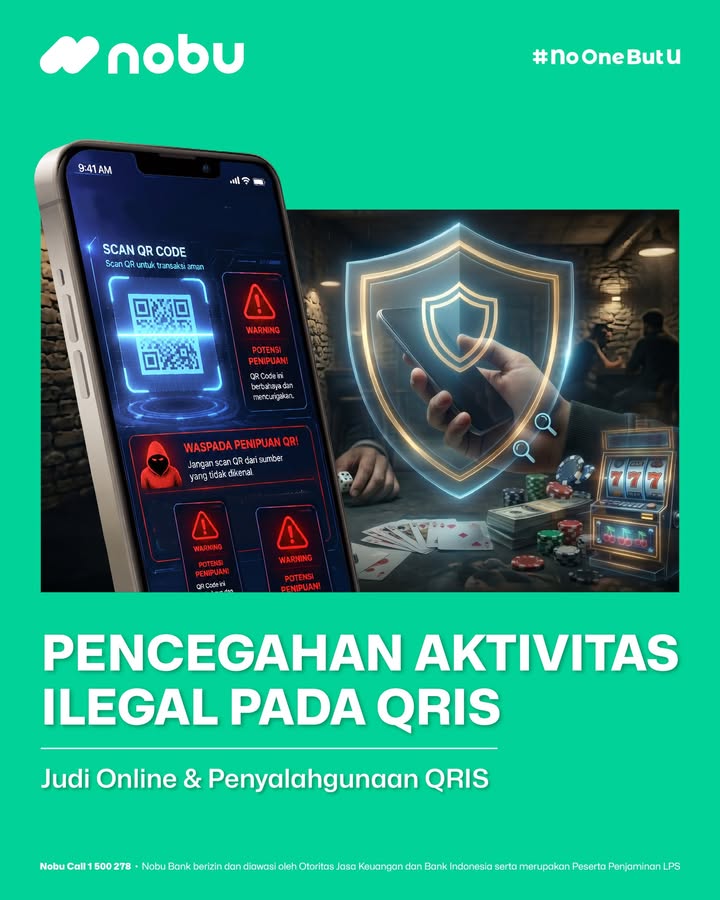 Kalau QRIS mu dipakai buat hal yang nggak beres, konsekuensinya serius banget