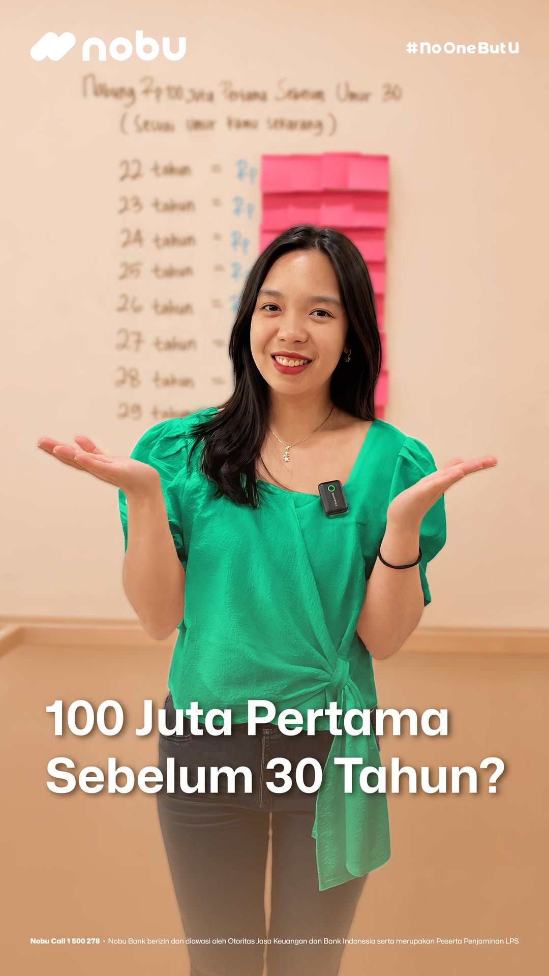 Rp100 juta pertama sebelum umur 30 Kira kira harus nabung berapa, ya, setiap bulannya Yuk, tonton ini, Mino bakal ka...