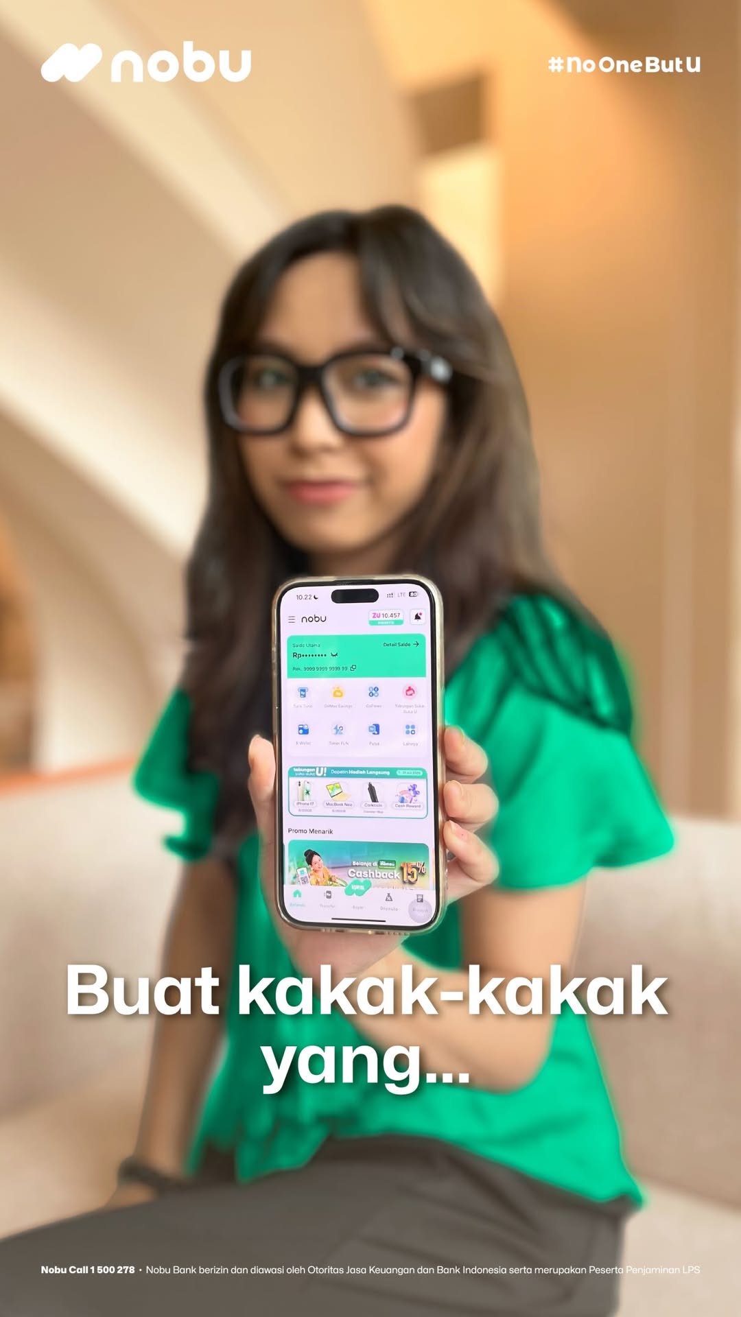 Buat kakak kakak yang udah punya anak dan mau masuk sekolah kenalin dulu nobu Go Aplikasi layanan perbankan dari No...