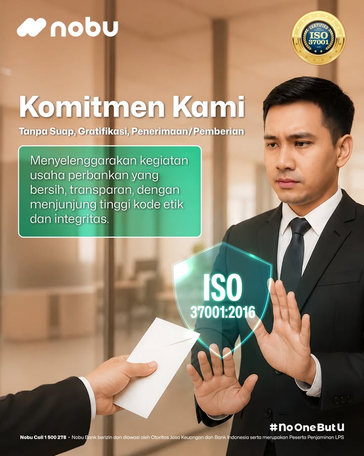 Kepercayaan nasabah adalah komitmen yang kami jaga setiap hari