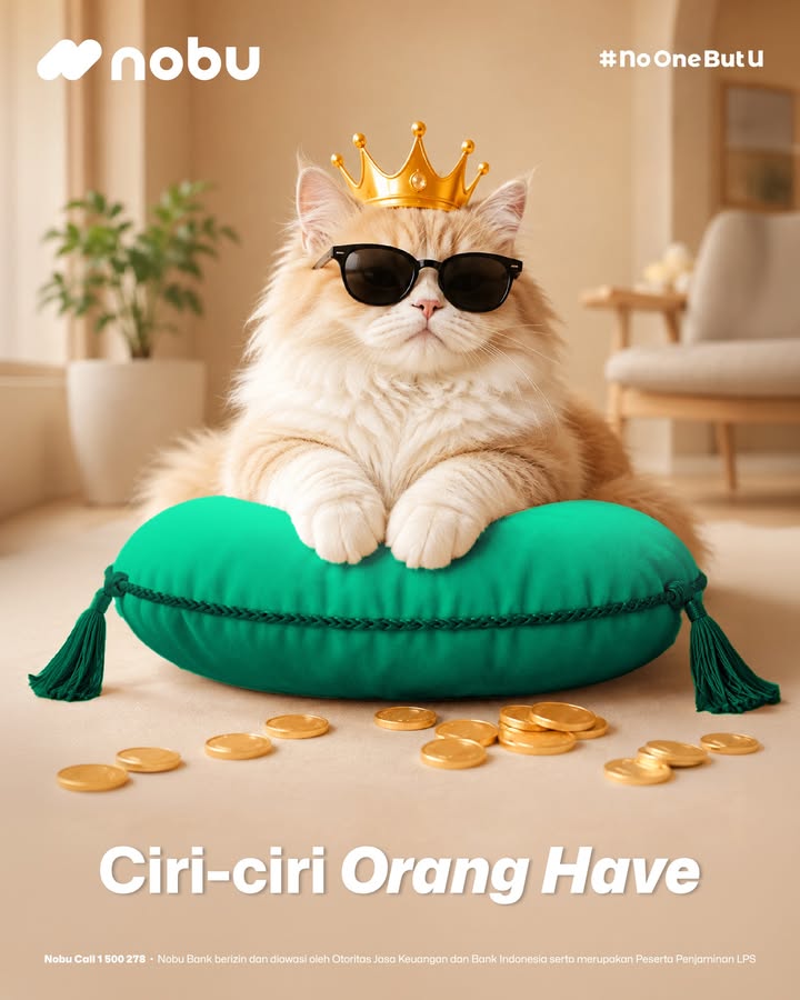 Sepakat sama ciri ciri orang have nya Tapi tenang, mau orang have atau enogh boleh nabung di Nobu GoMax Savings ya...