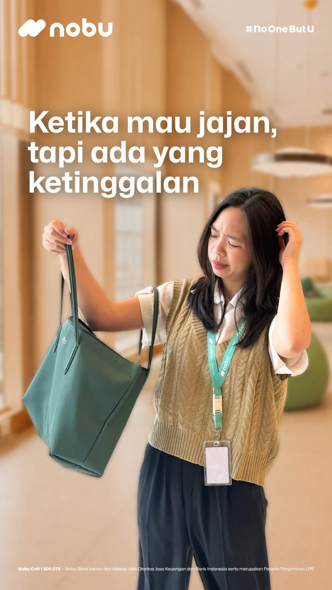 Ketika mau jajan, ada yang ketinggalan Ternyata nobu Go nya yang ketinggalan Auto putar balik buat ambil nobu Go don...