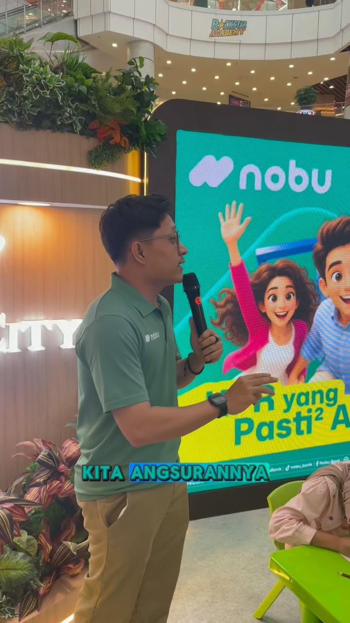 Warna warni keseruan lomba mewarnai bareng Nobu Bank x Citra City Sentul Expo AEON Sentul City jadi semakin ramai p...