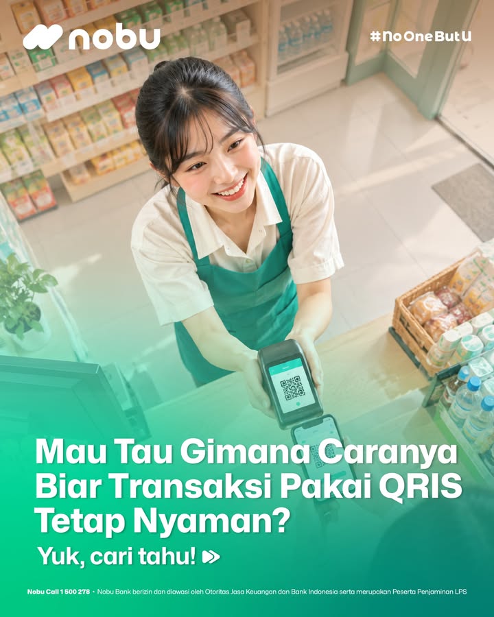 Gimana ya cara biar transaksi pakai QRIS tetap nyaman Dengan menggunakannya sesuai ketentuan hingga tidak dipakai buat tra...