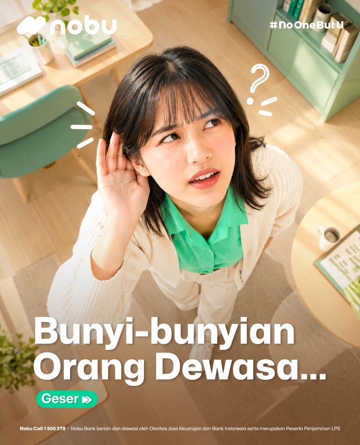Bunyi bunyian orang dewasa versi kalian apa, guys Buat kalian yang lagi mau hemat, bisa isi bensin pakai Nobu Debit M...