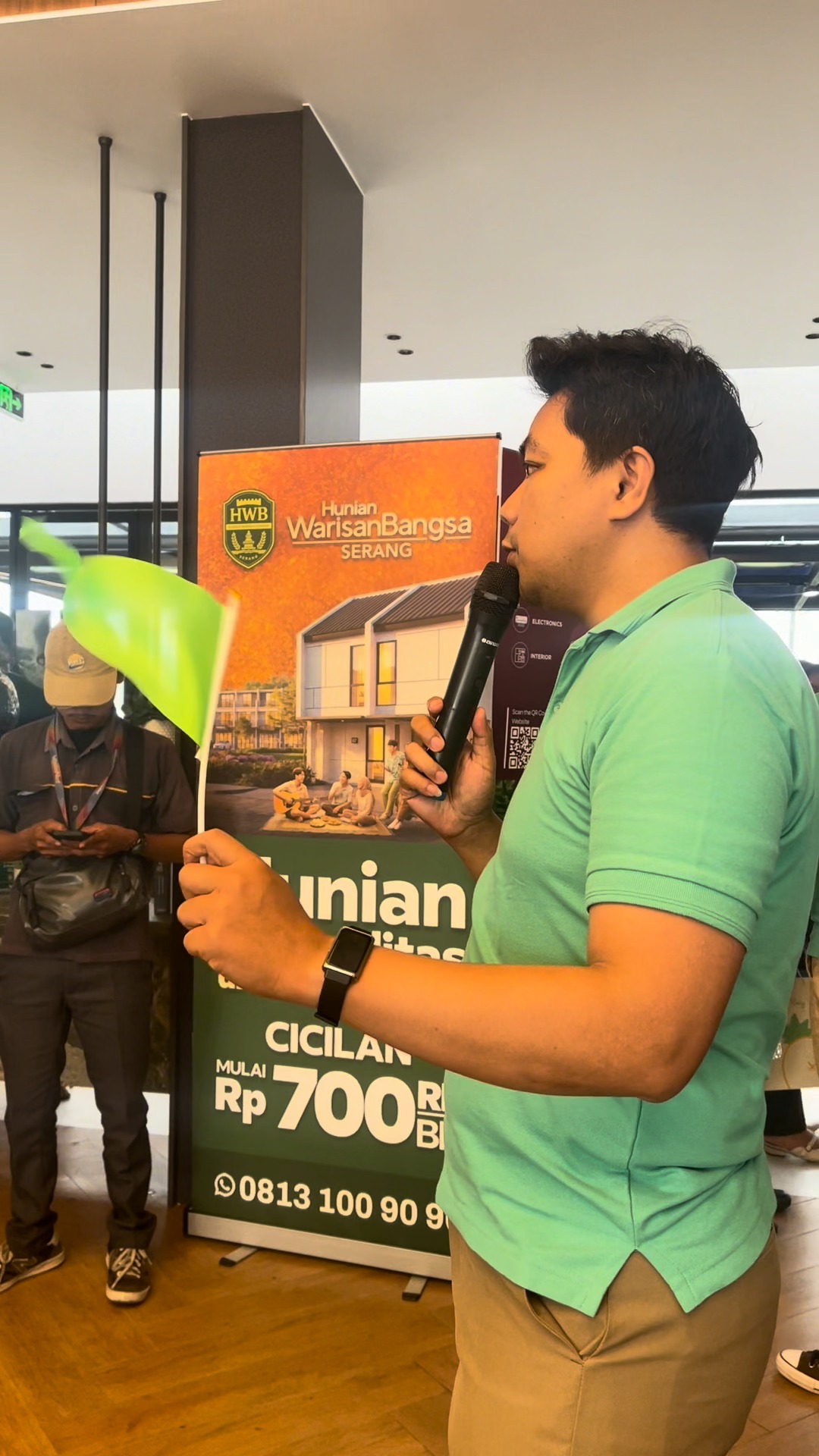 Selangkah lebih dekat dengan hunian impianmu Nobu Bank hadir dalam acara Grand Launching Hunian Warisan Bangsa HW...