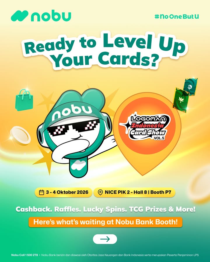  THE COUNTDOWN TO ICS VOL. 5 IS ON Rasakan keseruannya dan siap siap jadi bagian dari Indonesia Card Show Vol