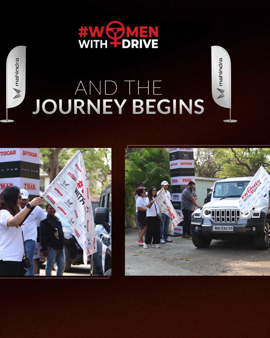 From the first wave of the flag to miles of unforgettable roads. Heres to the start of WomenWithDrive 2026