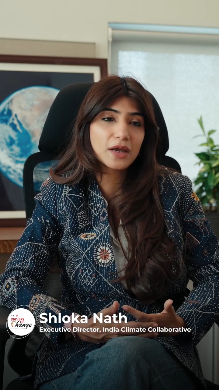 Shloka Nath, CEO of India Climate Collaborative and Senior Vice President at A.T.E