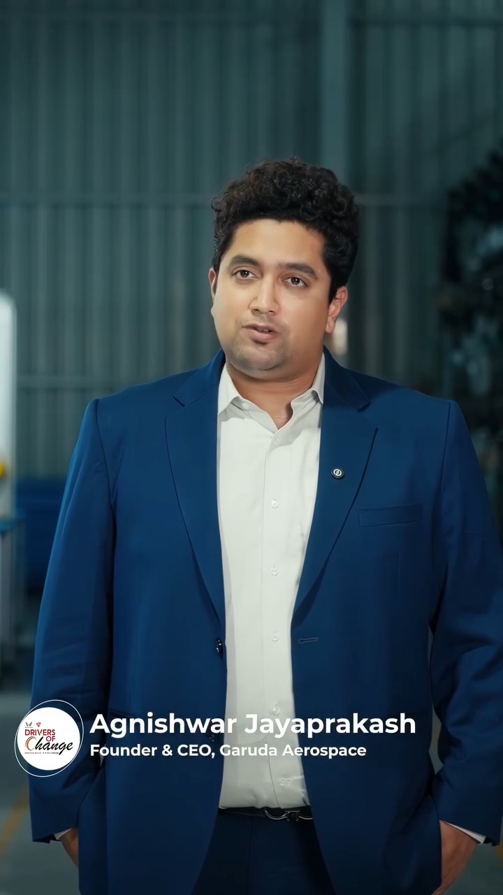 Agnishwar Jayaprakash, founder and CEO of Garuda Aerospace, is spearheading the development of advanced UAV solutions across...