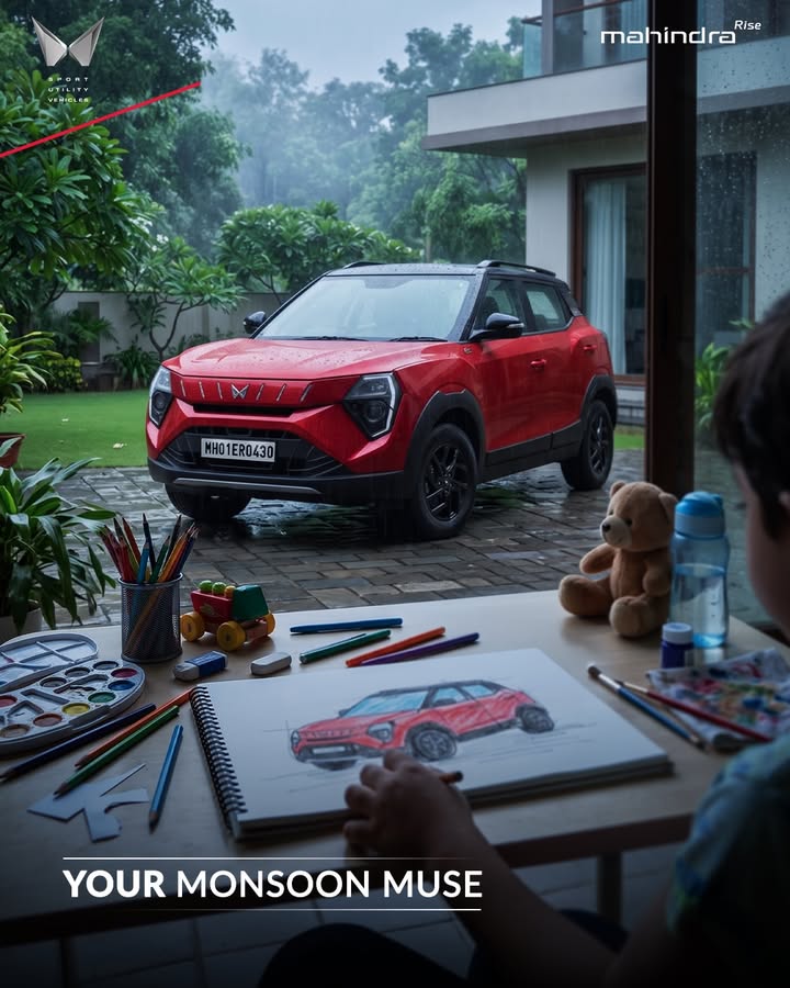 Monsoon has a way of making artists out of everyone. Slower mornings, a sketchbook, and the view outside the window