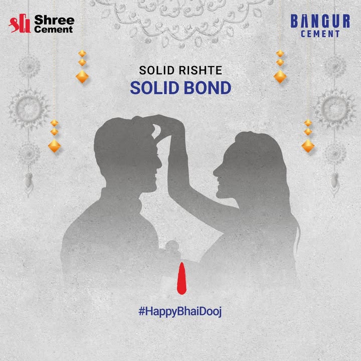Solid rishte, solid bond. Happy Bhai Dooj SolidGharSirfBangur