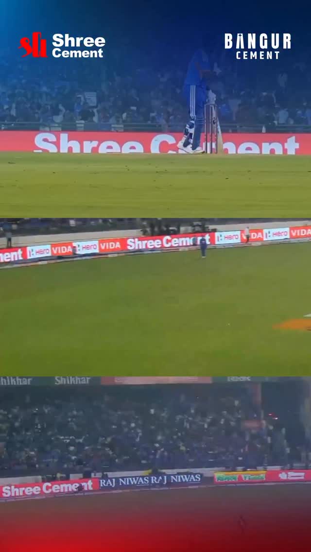 POV One unforgettable night at Raipur Stadium Ind Vs NZ 23rd January indvsnz indiavsnewzealand indiacricket indianc...