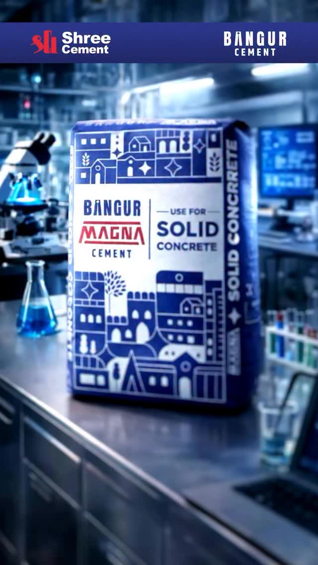 Solid cement banta hai science se, solid ghar banta hai Bangur Cement se NationalScienceDay BangurCement PowerOfScience ...